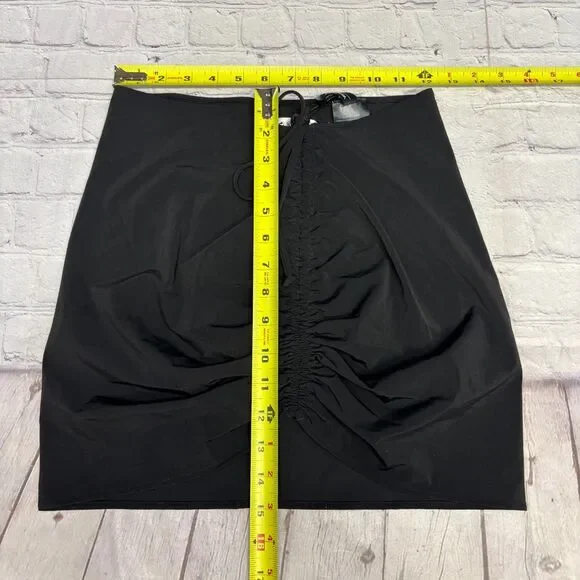 NWT Paris Atelier & Other Stories Women Mini Skirt XS X-Small Ruched C081 -21 - Picture 4 of 16
